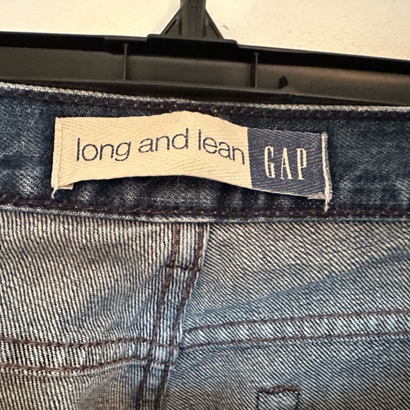 Vintage Gap Long and Lean flair denim. - Picture 3 of 9
